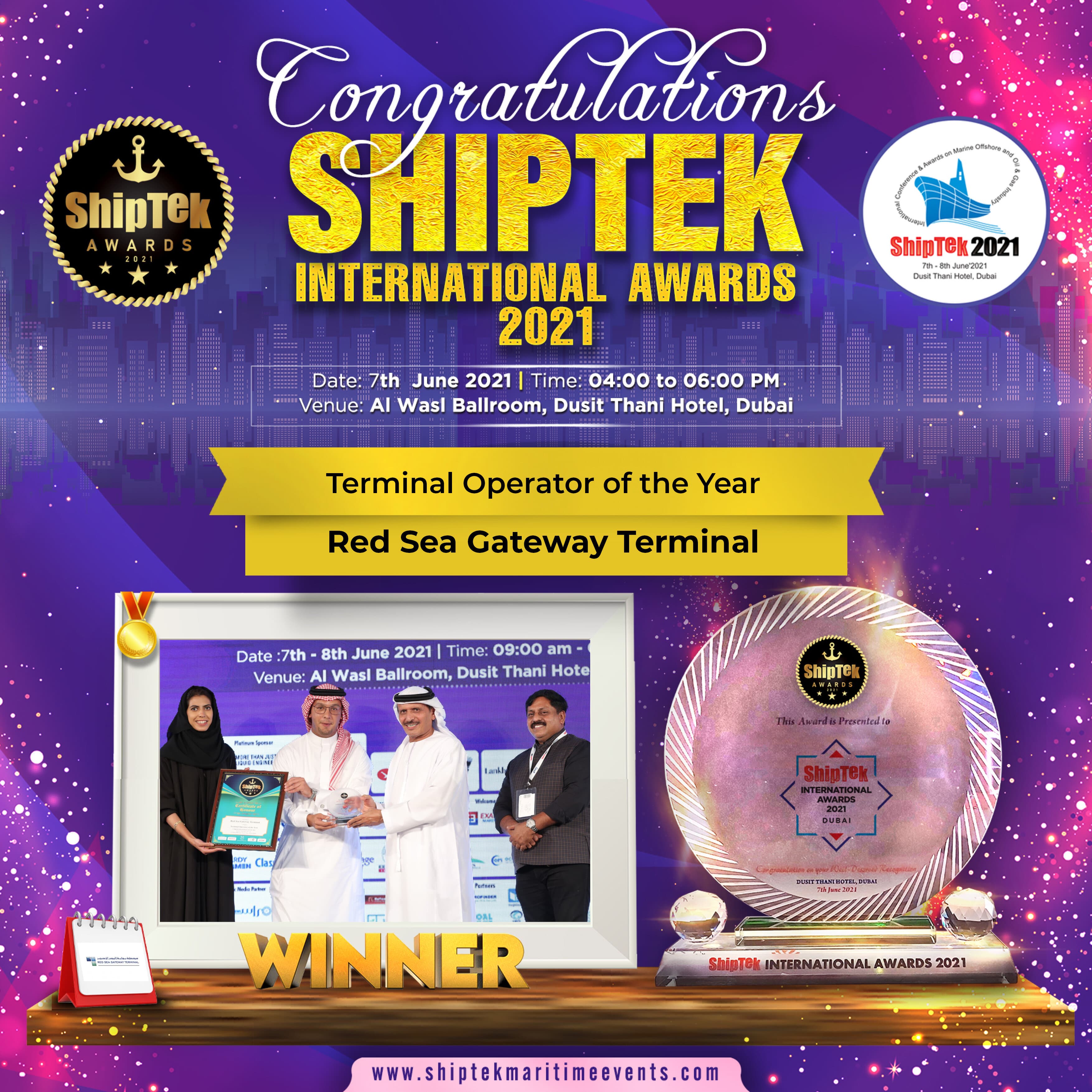 ShipTek2021 Winners